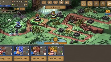 Tap Defenders IOS Android gameplay HD