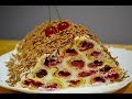 Сметанный Торт с Вишней "Монастырская Изба" |Cake with Cherry