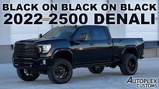 BLACK ON BLACK ON BLACK GMC 2500 Denali