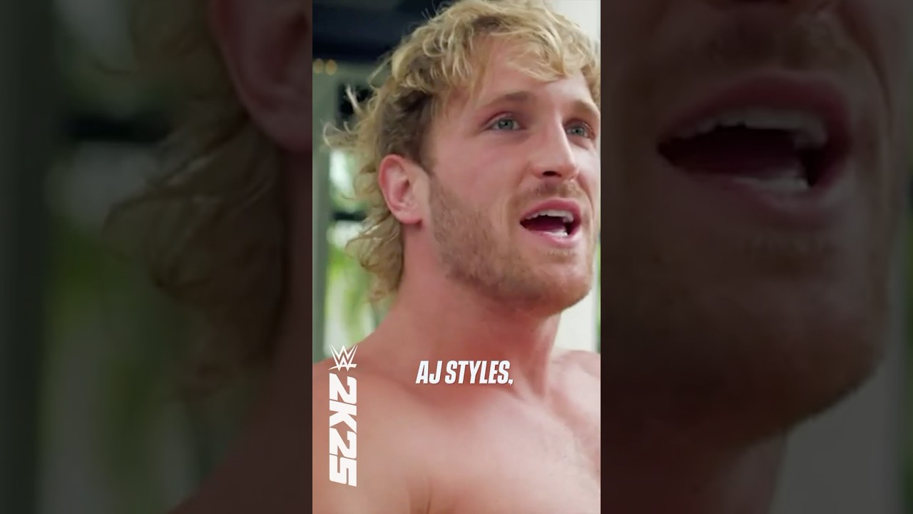Logan Paul wanted the heat NOW vs. AJ Styles and took his frustration to #WWE2K25. #WrestleMania? 👀