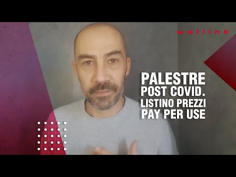 Palestre post Covid  Listino prezzi pay per use