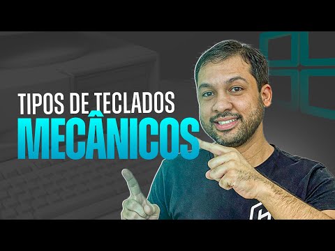 Tipos de teclado@HardwareRedesBrasil Curso de Informática Básica #Aula24