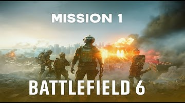 Battlefield 6 Campaign Mission 1: Always Faithful 🎖️-  (No Commentary)
