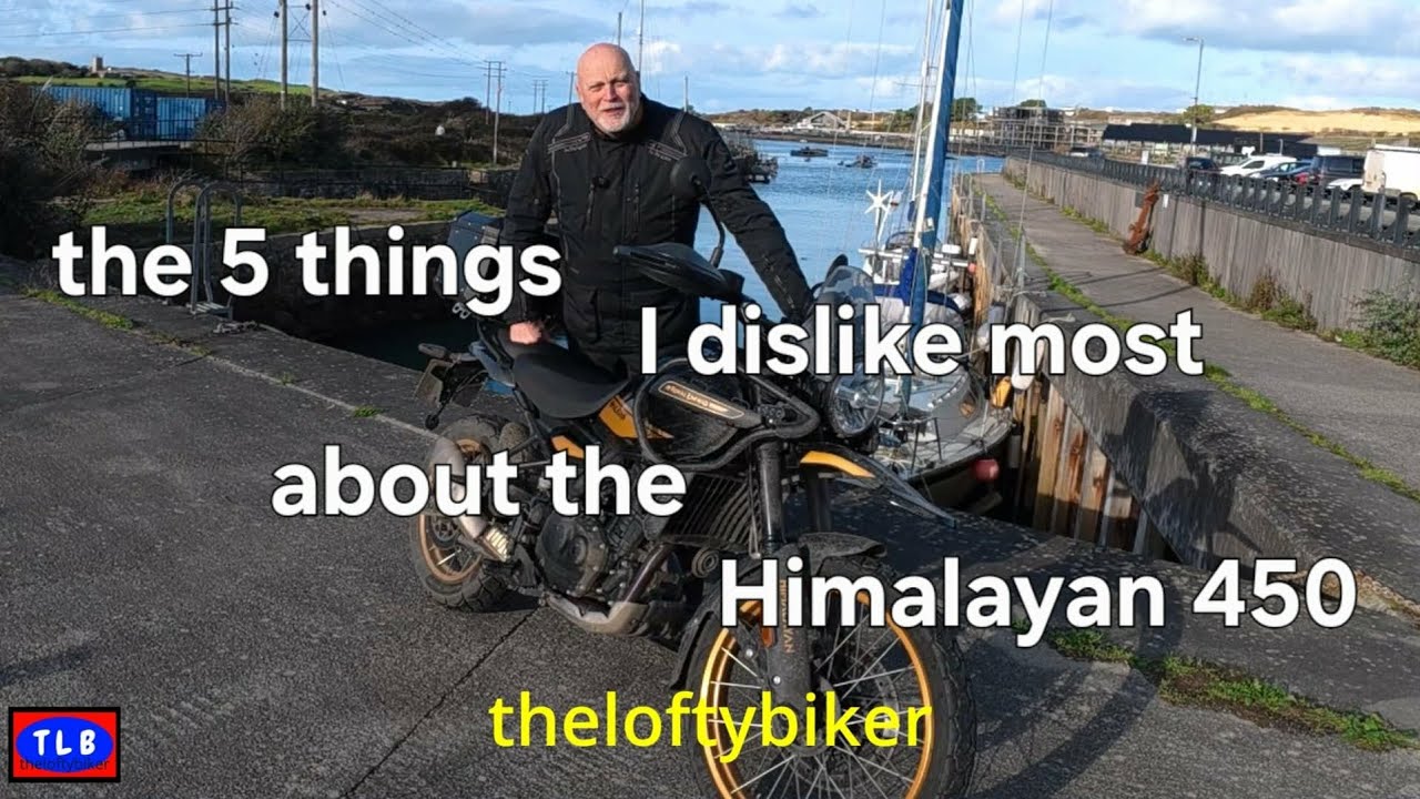 Royal Enfield Himalayan 450.....The 5 things I dislike most about he Himalayan 450
