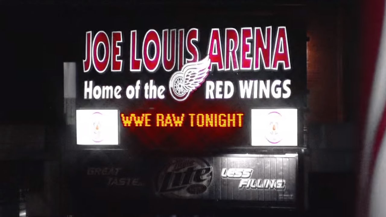 WWE says goodbye to the Joe Louis Arena 