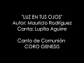 Luz en Tus Ojos - Canto de Comunión