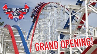 ArieForce One Opening Day Vlog! Fun Spot Atlanta Initial Rider Reactions + Night Ride Reviews!