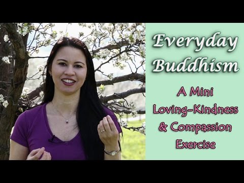 How to Practice Buddhism in Daily Life: Mini Loving-Kindness & Compassion Exercise