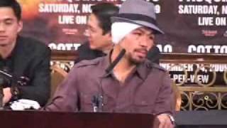 Manny Pacquiao vs Miguel Cotto Post Fight Press Conference