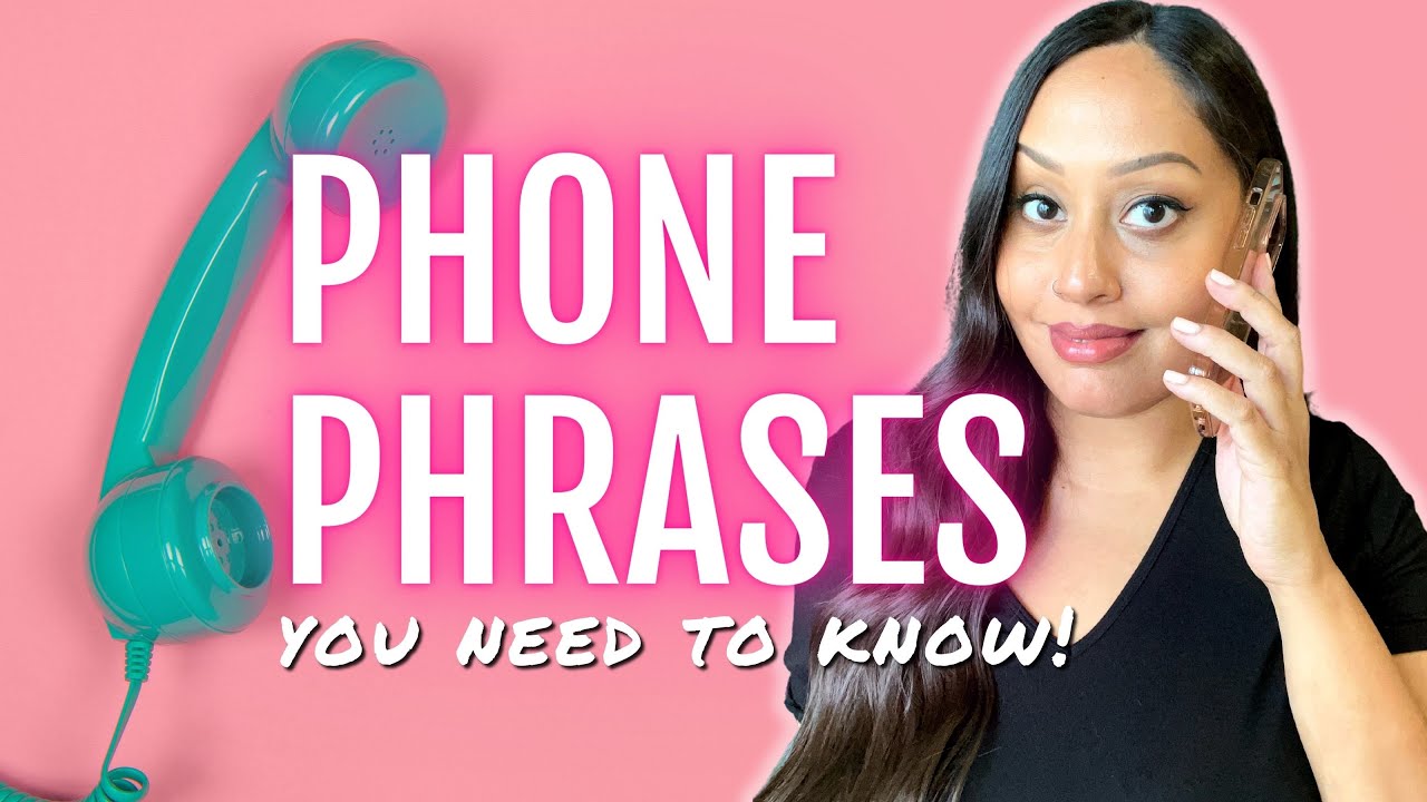 English Phone Phrases You Need to Know YouTube