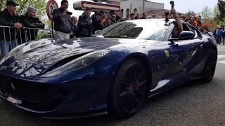 Supercars accelerating | Cars \& Coffee Brescia 2019