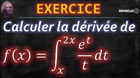 🔴MATHSCLIC EXERCICE | DÉRIVÉE D