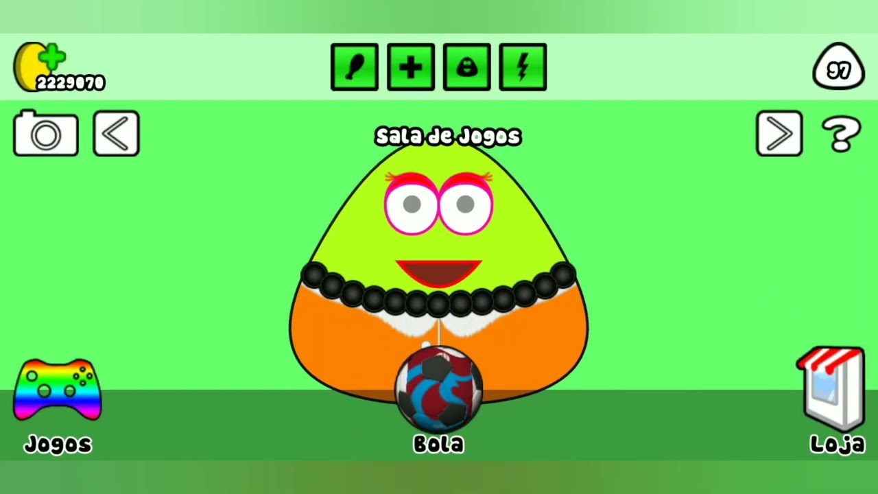 Joguinho do Pou #6 juego de Pou en pantalla completa 