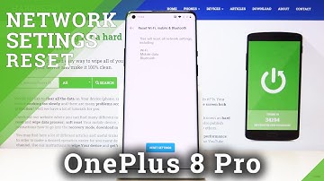 How to Reset Network Settings on OnePlus 8 Pro - Fix Network Connection