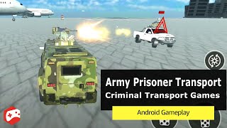 Army Prisoner Transport: Criminal Transport Games - Android Gameplay screenshot 4