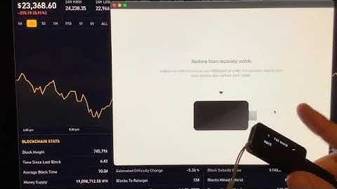 Recovering your Bitcoin on a BitBox02 by ShiftCrypto. Use promo "KNOXVILLE" to buy a BitBox02.