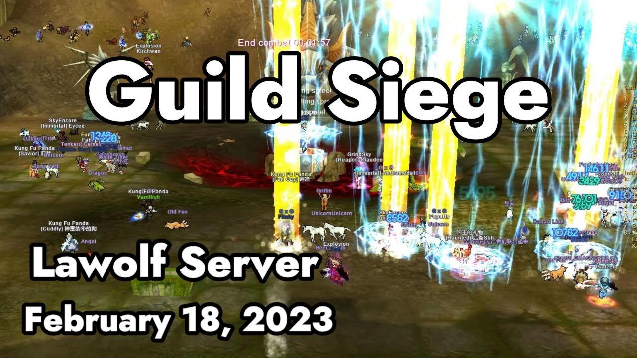 Guild Siege (Lawolf Server) February 18, 2023 | Flyff