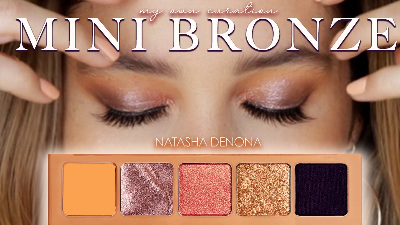 Natasha Denona mini bronze palette, new natasha denona palette, mini bron.....