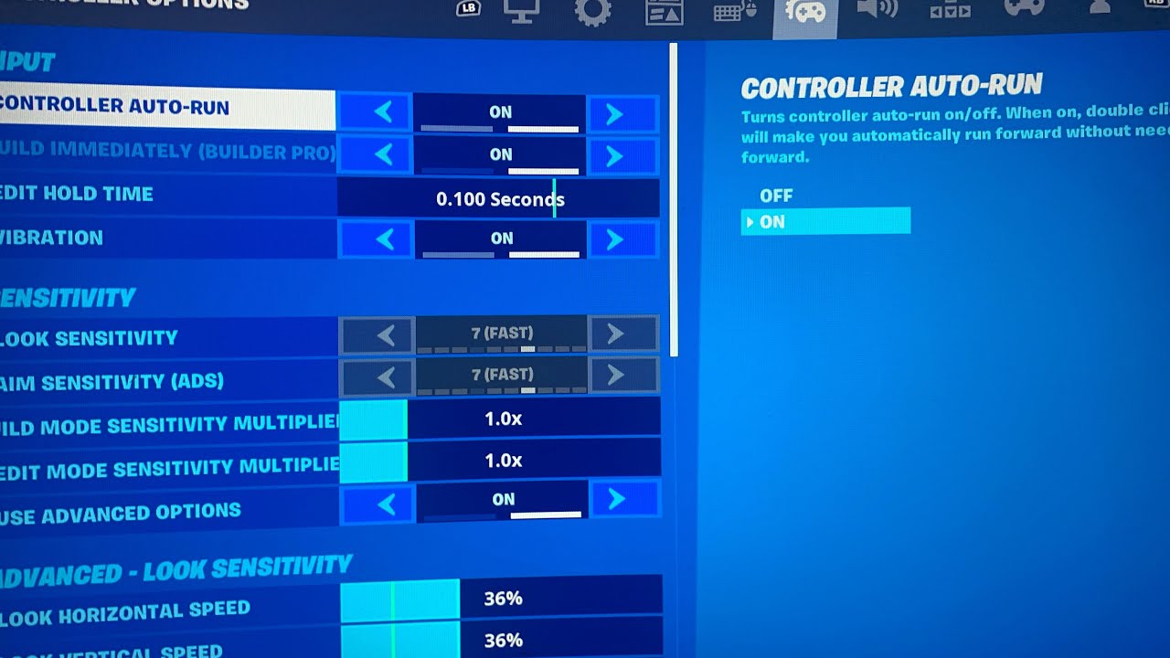 Cronicol settings #1 