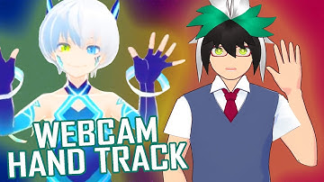 Vtuber Software That Tracks Hands Using Webcam!
