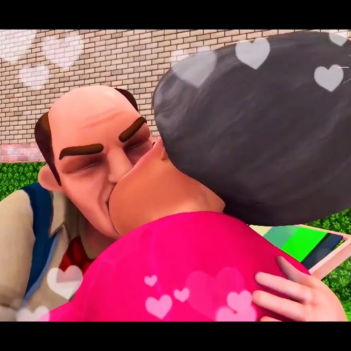 Scary Teacher 3D Love Kiss - Nick & Tani Kids 💋😂 #shorts
