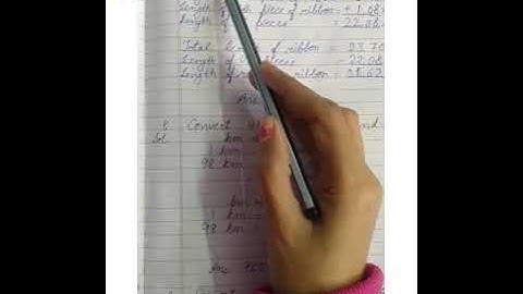 Class - V Chapter - 10(Measurement) Ex. - 10(A) Sol. 6 to 10