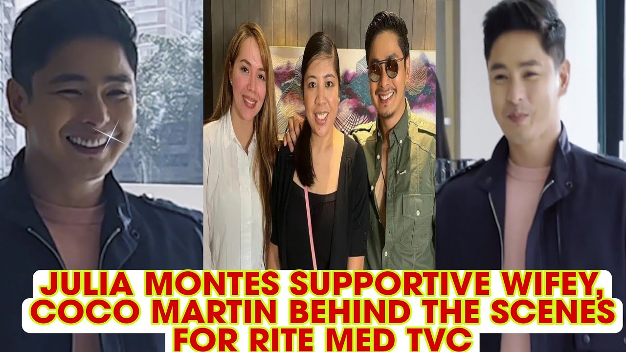 COCOJUL'S UPDATE JULIA MONTES SUPPORTIVE WIFEY, COCO MARTIN BEHIND THE ...