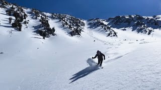 Skiing Jepson & Charlton Peaks