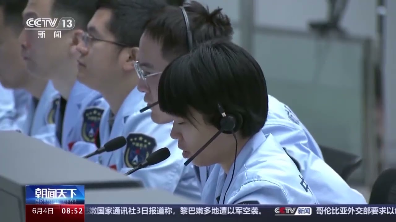 Exciting Moments of Chang'e 6 Lunar Landing, Sampling, and Takeoff on Far Side of the Moon