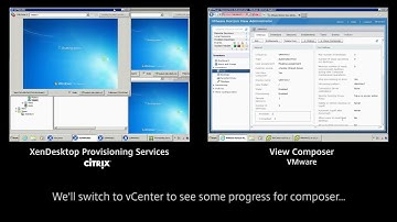 Citrix XenDesktop vs VMWare View Image Management
