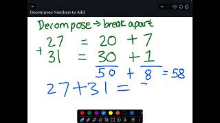 Decompose Numbers to Add!