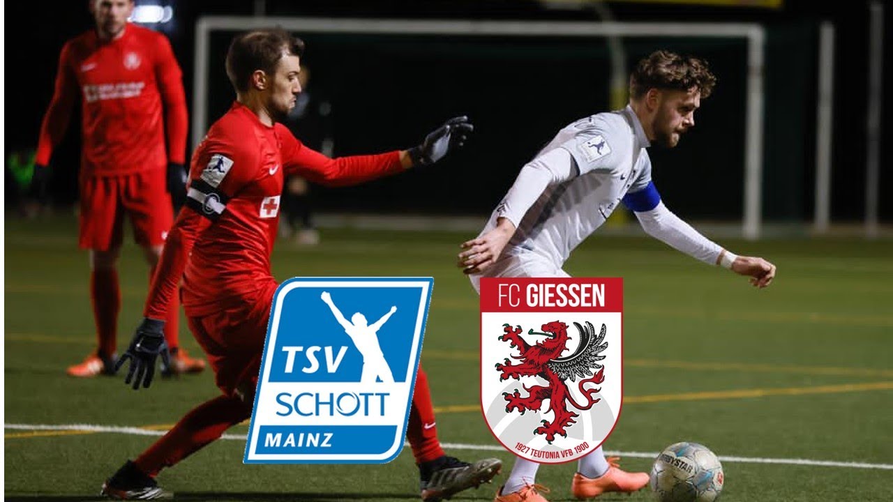 Tsv Schott Mainz Fc Giessen Youtube