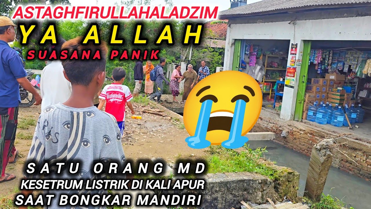 INNALILLAHI❗️KALI APUR MAK4N KORBAN , BONGKAR MANDIRI BERUJUNG M4UT KESETRUM LEH3R KEP0T0NG GRINDA😭