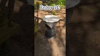 Dollar Tree DIY That Looks EXPENSIVE! 😱 Planter Table With Faux Enamel Top #diy