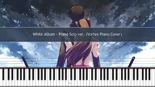 White Album 2 - White Album Piano solo ver. TUTORIAL chords