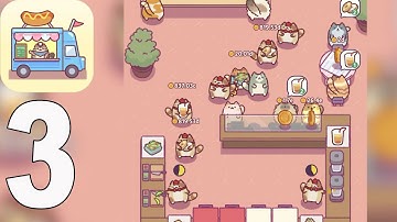 Cat Snack Bar - Gameplay Walkthrough part 3 - Cafeteria🔥(iOS,Android)