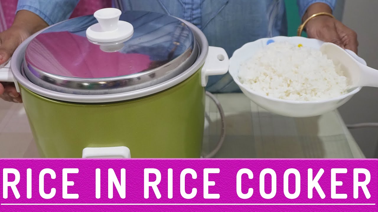 How to make Rice in Panasonic Rice Cooker Y18FHS, 1.8 ltrs, Detailed  Recipe