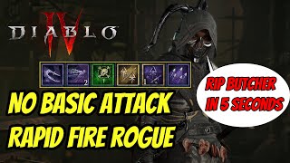 Diablo 4 | The No Basic Attack Rapid Fire Rogue