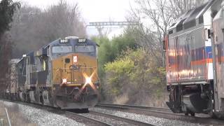 MARC P871-11 Meets CSX N770-10