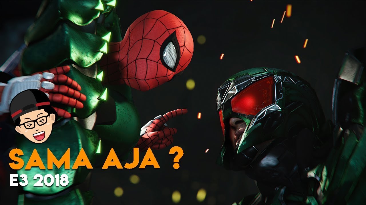 MENCOBA Spiderman PS4 15 Menit | Sama Aja Kayak Batman ? - E3 2018