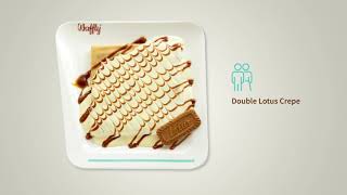 Crepe dishes of Waffly