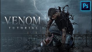 How to turn your self into the Venom! Editing your photos  | Venom Realistic  Photo Editing screenshot 3