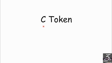 C Token || C PROGRAMMING || 5 ||