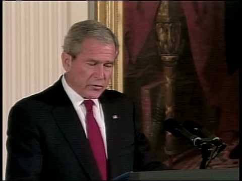 President Bush Honors Six with Medal of Freedom