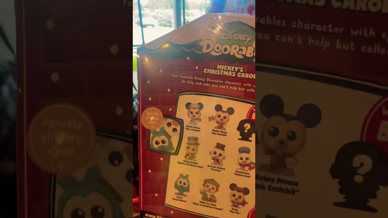 I Can T Believe Found These Christmas Disney Doorables At Cracker Barrel Disneydoorables Shorts