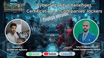 Podcast on Cybersecurity Challenges, Certifications, and More | Taher Amine ELHOUARI w/ Lweirday
