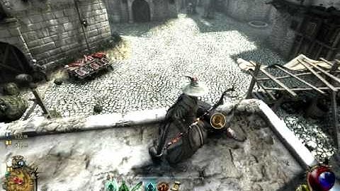 Two Worlds 2 - fun with stone spell ;-)