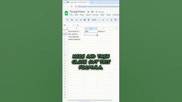 How to Split Cells in Google Sheets
