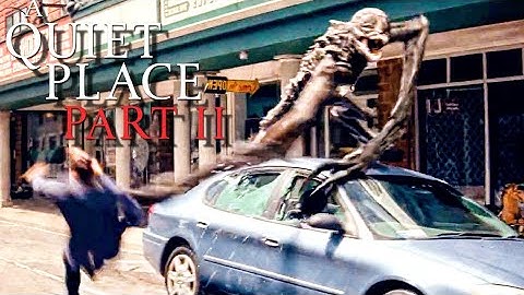 A Quiet Place Part II 2021 - Monster Alien Attack Scene #1 (2023)