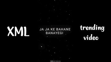 BACHNA AE HASEENO 💗🗿 NEW XML FILE 🎟 // NEW TREND XML FILE🎟💯//New trending video #xml #alight motion